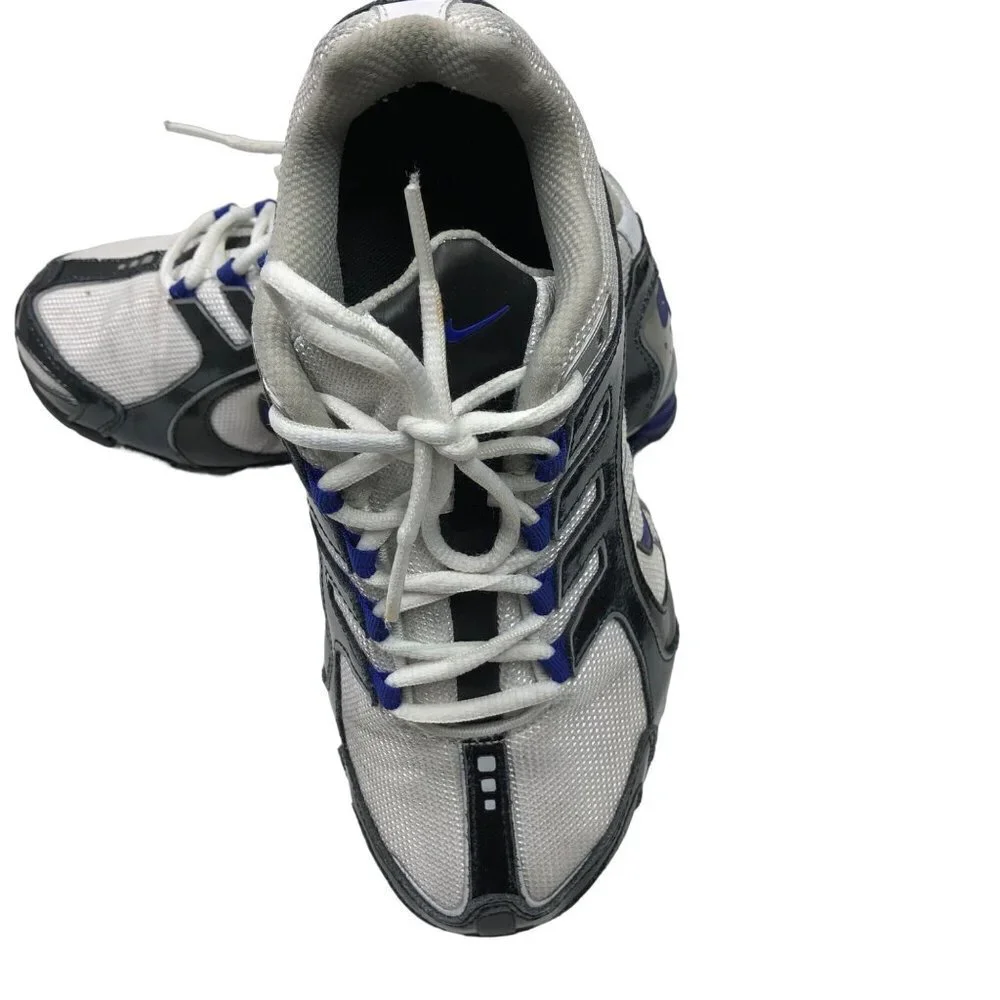 Nike Womens Shox Navina - 356918‎ 150 - White / Concord - Black - Size: 7